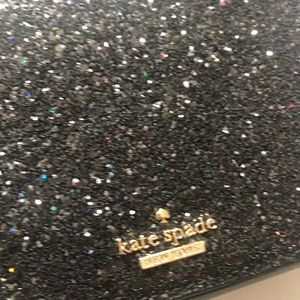 Kate spade maisie Laurel way glitter black